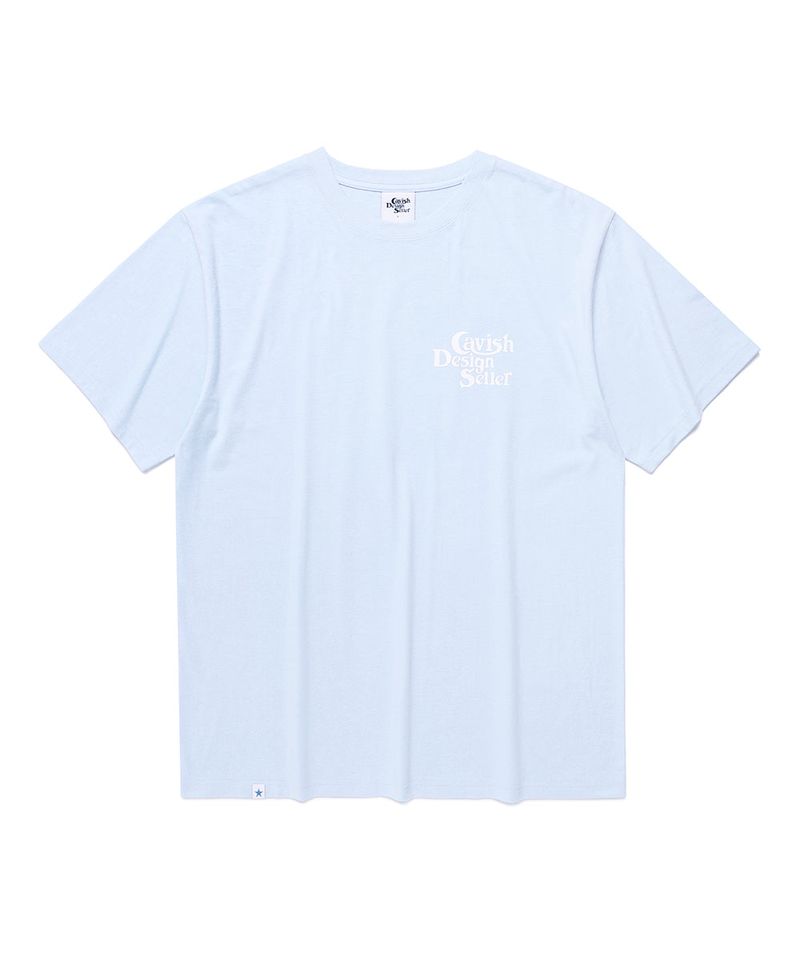 SELLER LOGO SS TEE BLUE(CV2BMMT500A)