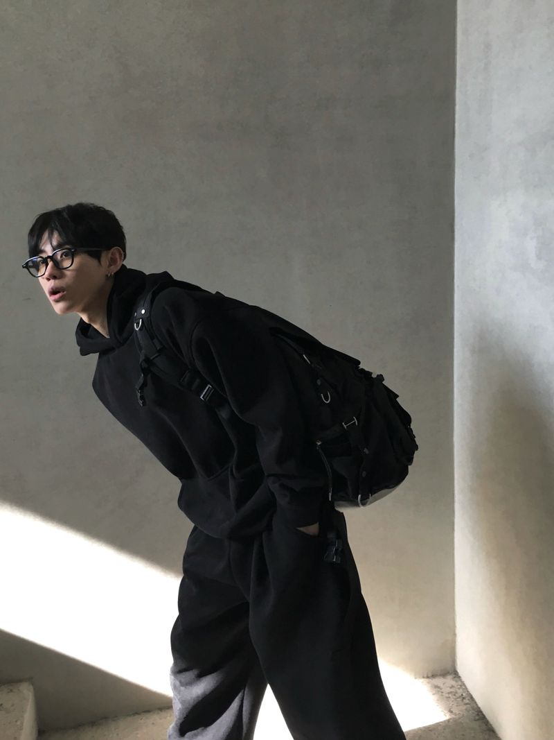 [SET] Momon Golden Pullover Hoodie + Pintuck Wide Pants 4C