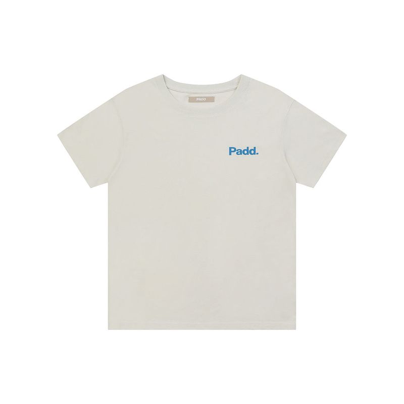 PADD（パード）の「Padd Logo Box T-Shirt (Cream)（Tops）」