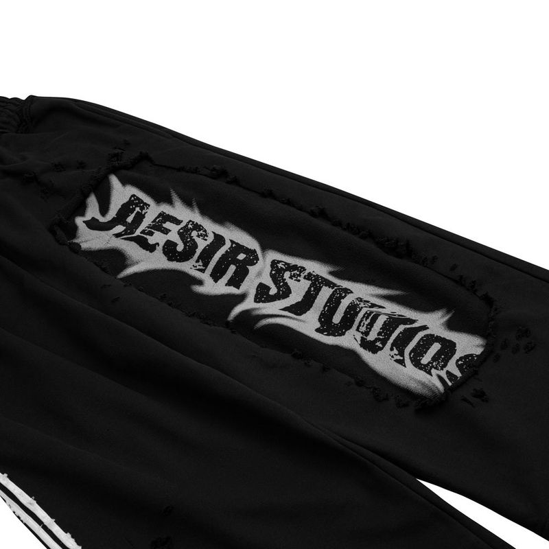 UNISEX - KAELIX - Flame logo jogger