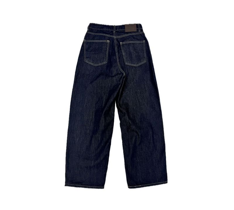More wide denim pants