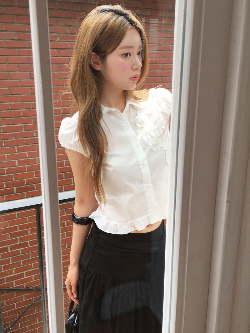 Osaka tie midi skirt