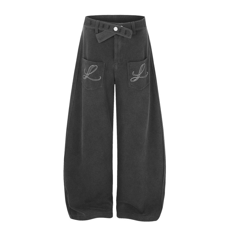 Cozy&Kitsch（コージーアンドキッチ）の「ダリア ベルテッド ウォッシュド ワイドパンツ（パンツ）」