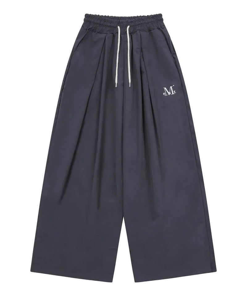 ARION PINTUCK WIDE BANDING PANTS UNISEX