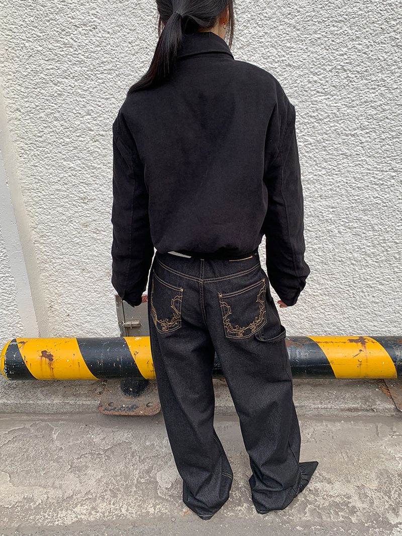 TWIST CARPENTER RAW JEANS