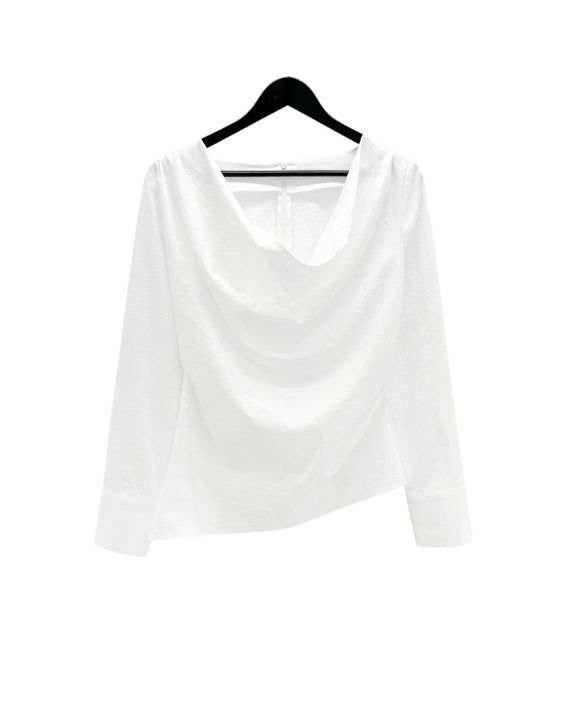 Ab Cowl Neck Blouse
