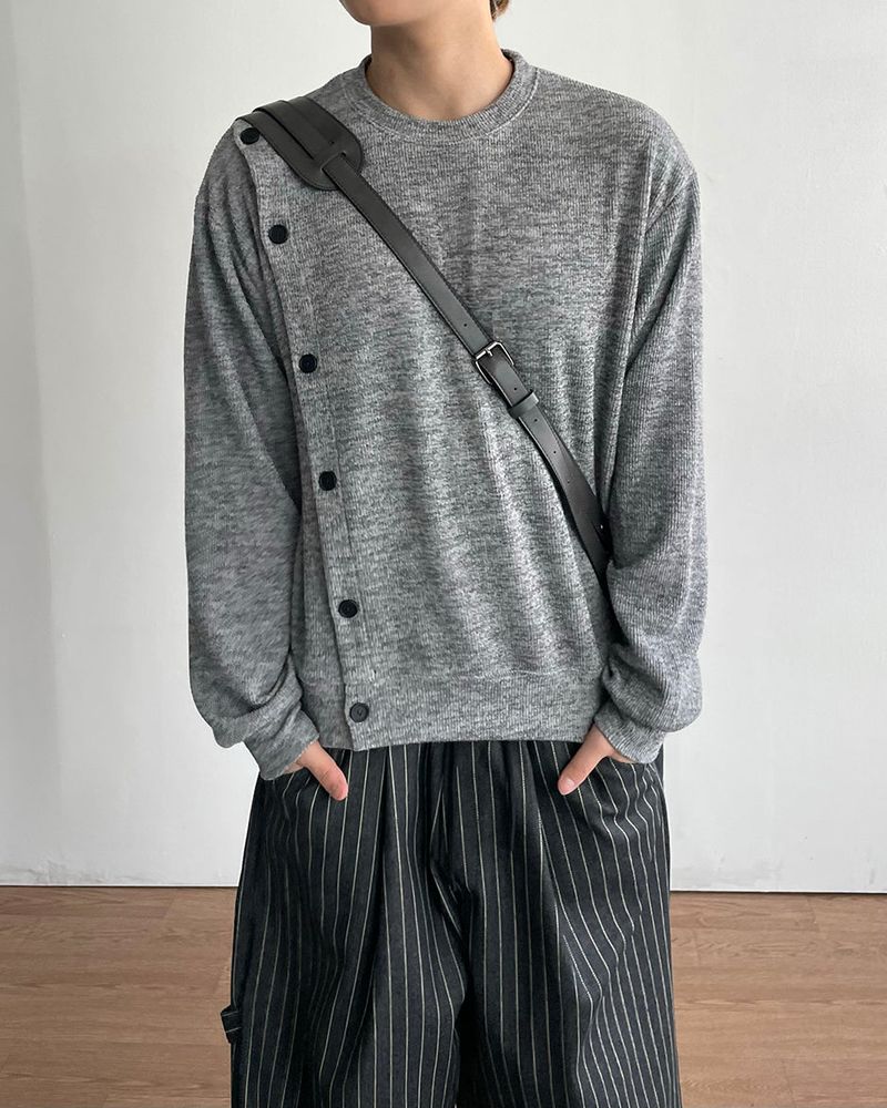 IDF（アイディーエフ）の「Obi Button Crop Knit（Tops）」
