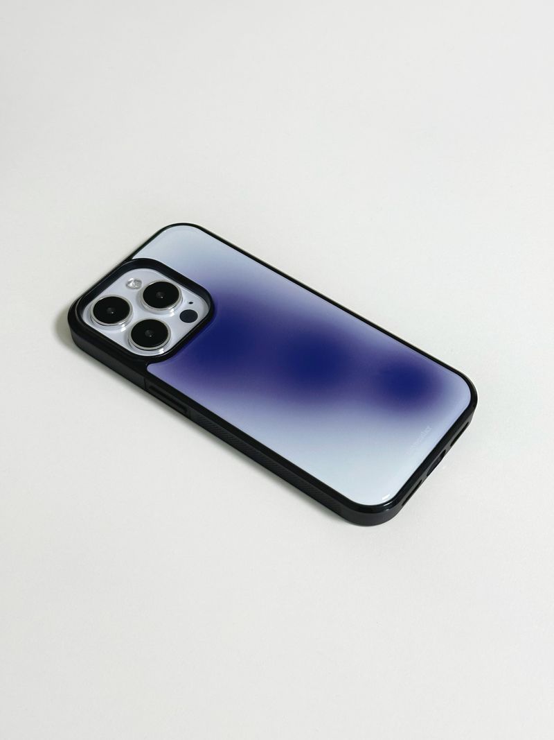 flow epoxy case-cobalt blue