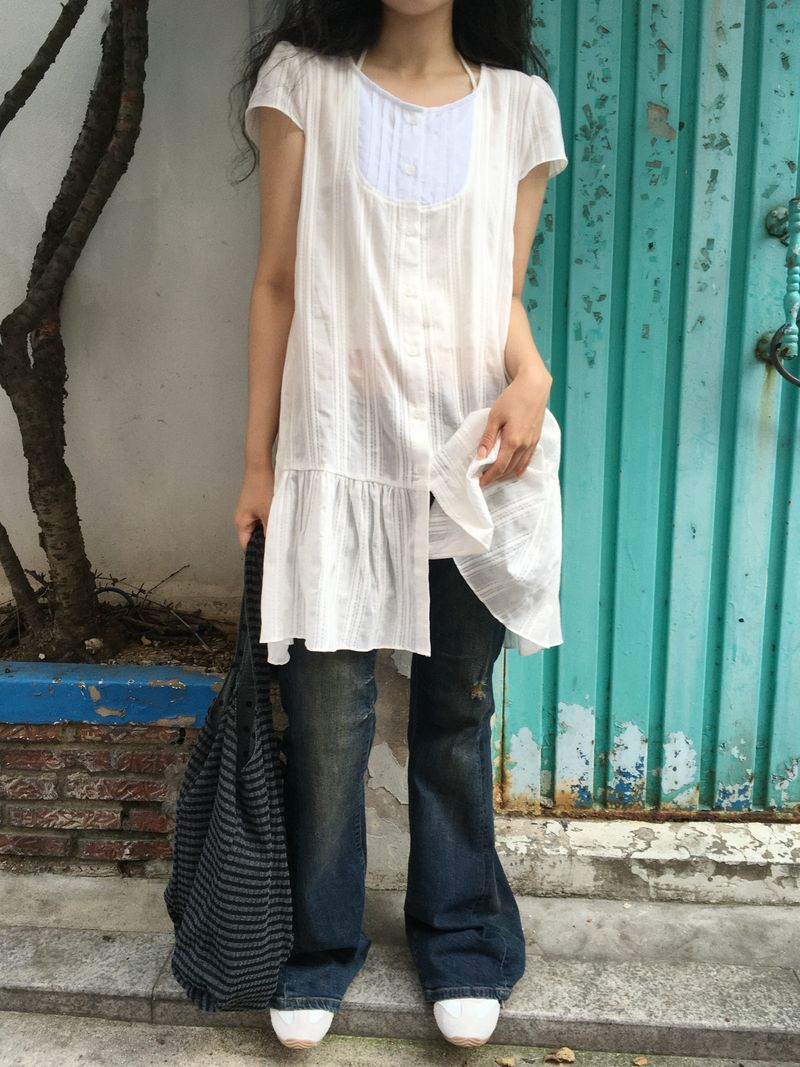ownmind（オウンマインド）の「Western Low-Rise Bootcut Jeans（Pants）」