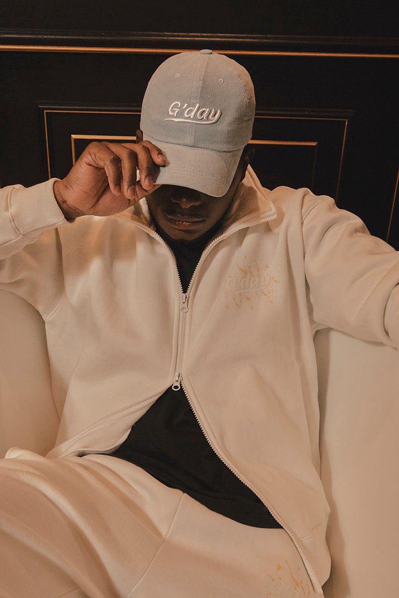 G'day coduroy ballcap(sky)