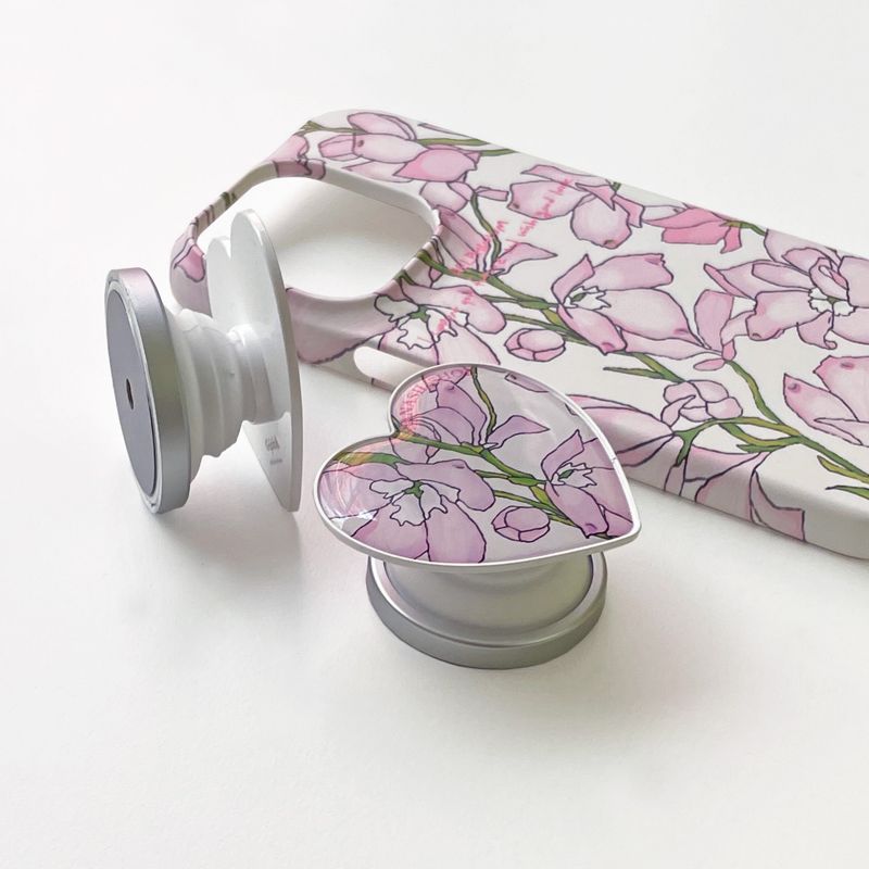 Pink Delphinium (Galaxy) Matt Hard Case