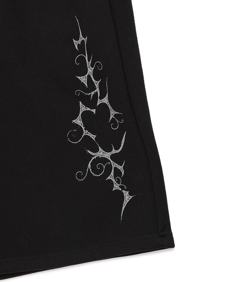 W STEM SWEAT SHORTS BLACK(CV2FMFPA00A)