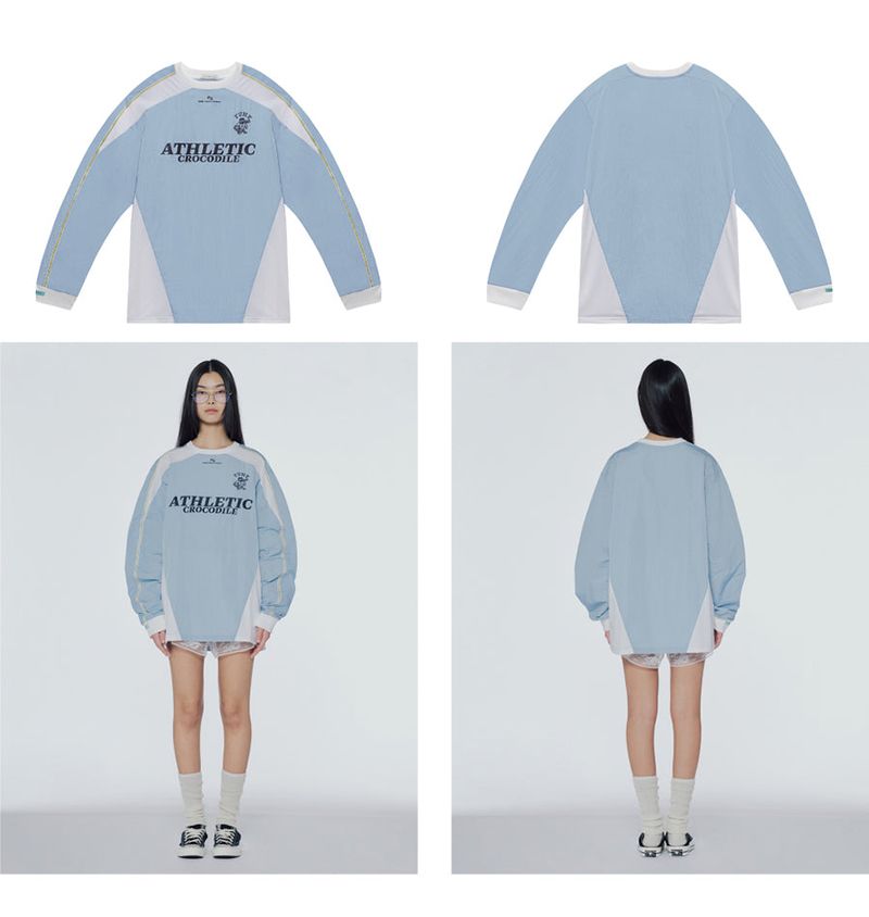 Sporty graphic sweatshirt