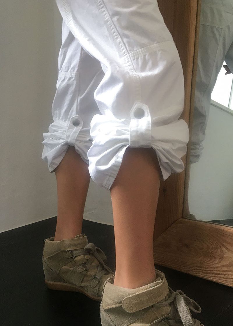 2WAY CAPRI BOOTS CUT PANTS