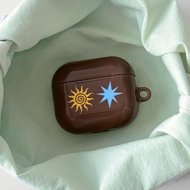 Organize a bit（オーガイナズ ア ビット）の「oab sun&star airpods case（Smartphone Accessories）」