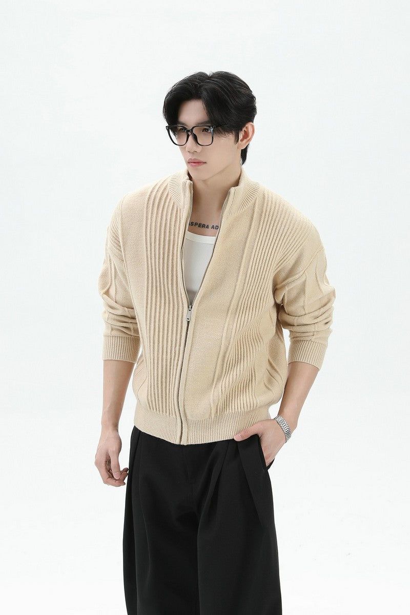 TURNTIDE（ ターンタイド）の「Heavyweight Ribbed Knit Cardigan（Tops）」