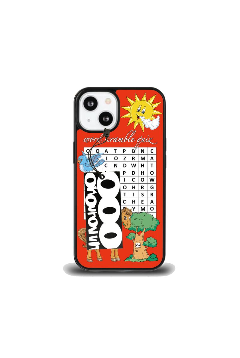 ONOUROVVN（オンアワーオン）の「[epoxy]scramblequiz Red（Smartphone Accessories）」