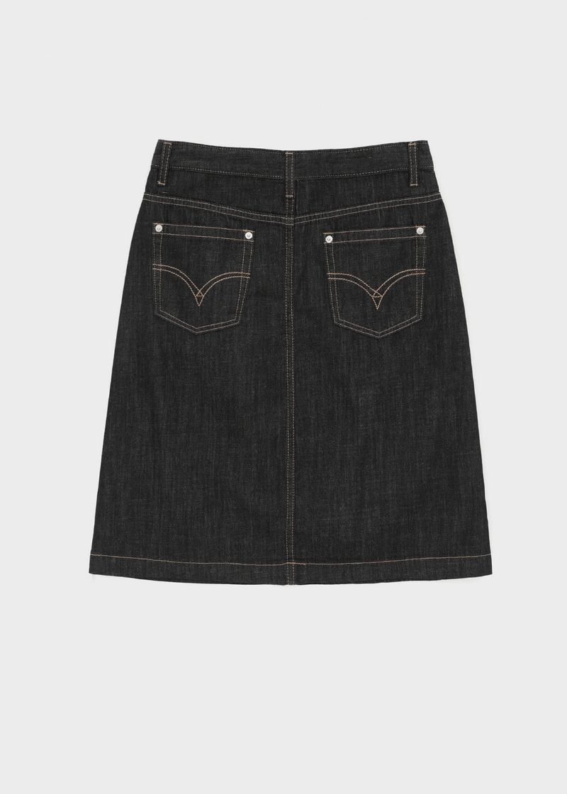 [MADE] Bitum Summer Denim Midi Skirt