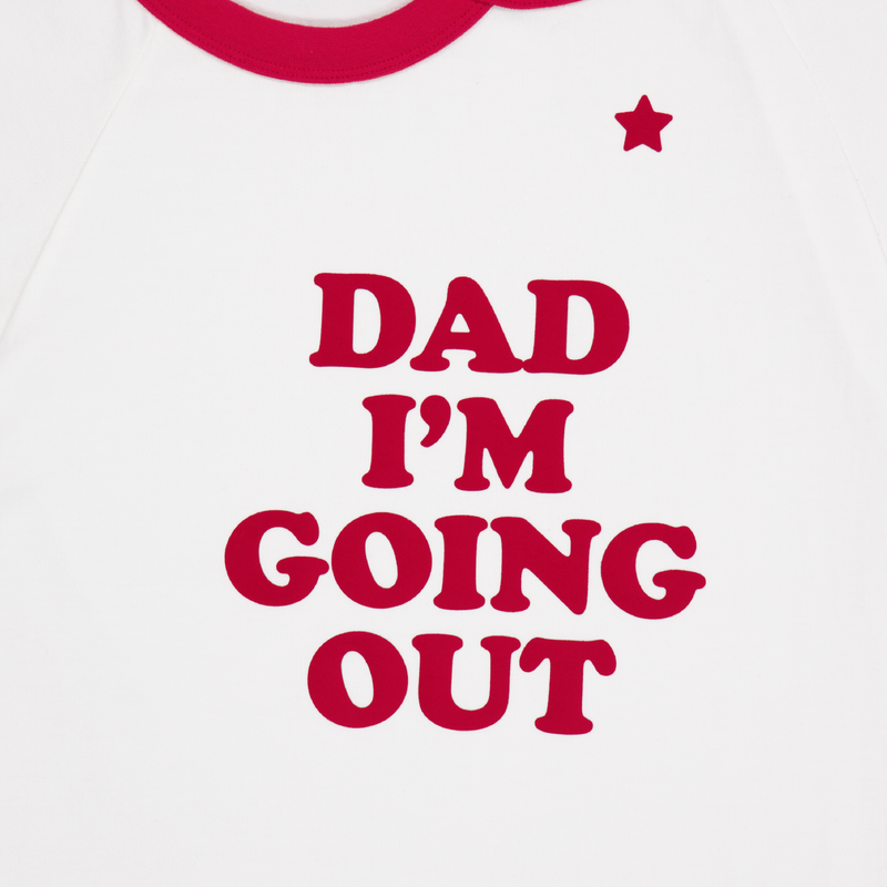 LINGER DADY T-SHIRT RED
