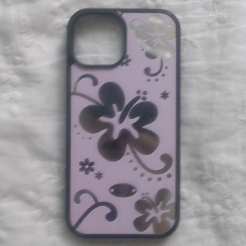 WATERJEAN（ウォータージン）の「[MADE] bloom mirror case (pink)（Smartphone Accessories）」