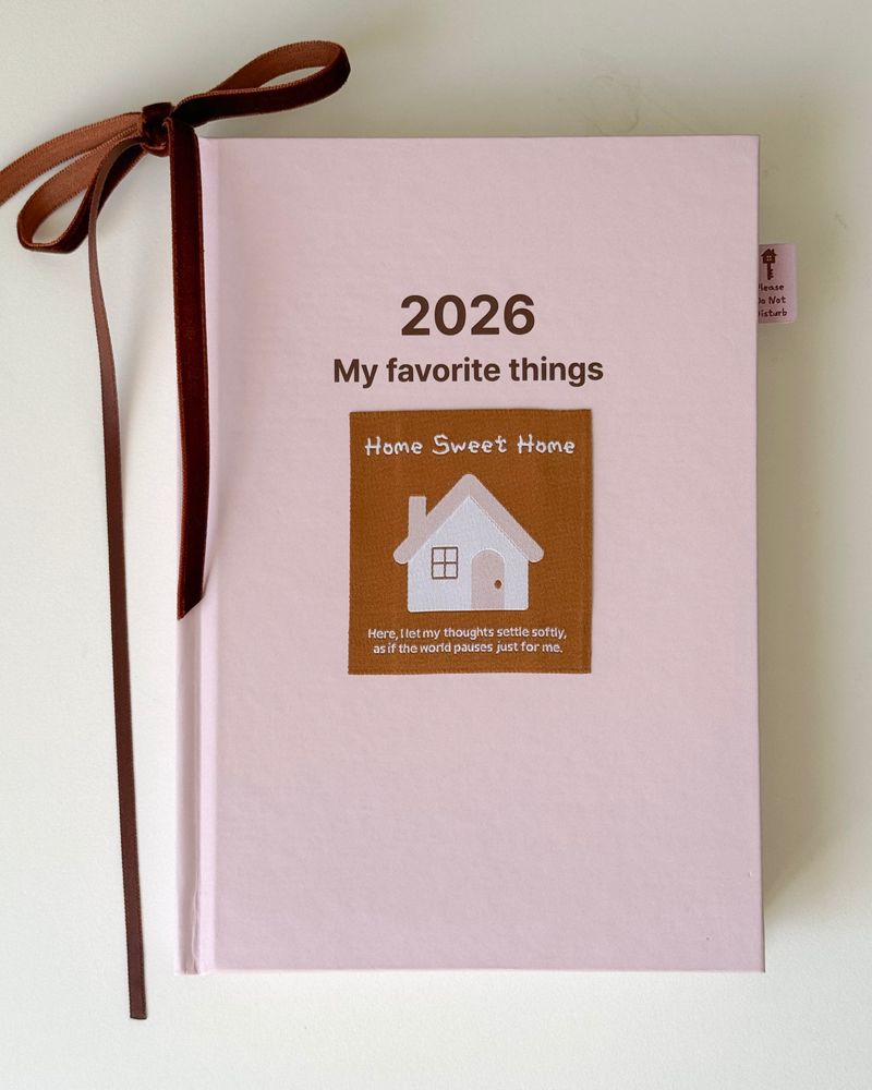 LUCKYDIP（ラッキーディップ）の「2026 My Favorite Things HOME SWEET HOME ハードカバーダイアリー（雑貨/ステーショナリー）」