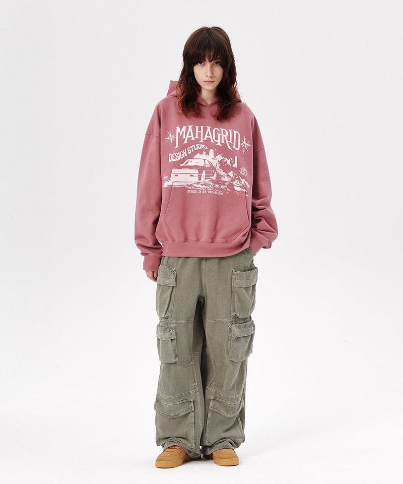 OVERDYED UTILITY PANT