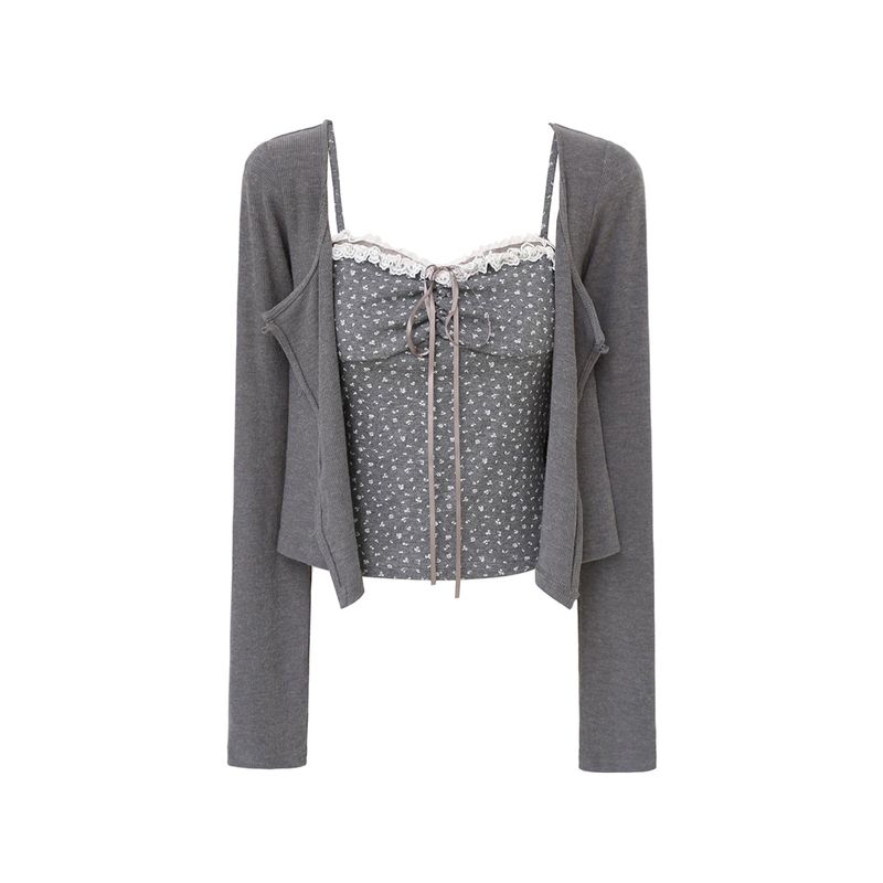 Cozy&Kitsch（コージーアンドキッチ）の「Ella Delight Two-Piece Cardigan Set 232855220（Setup）」