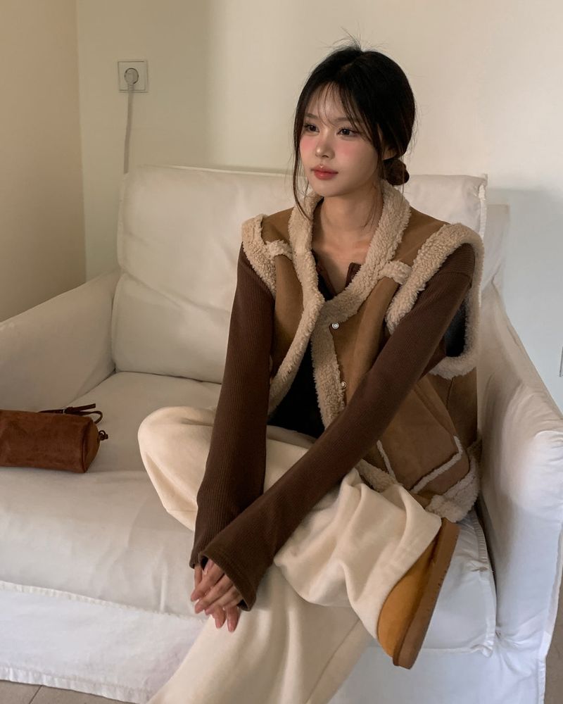 MAYBINS(メイビンス)の「Bay Fur Vest(Jackets/Outerwear)」