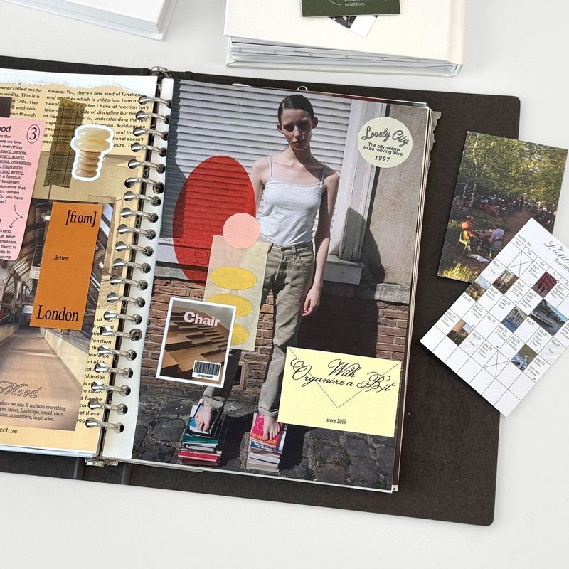 oab mood pack4 / scrap sticker set