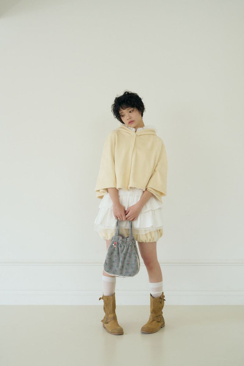 VANILLA TERRY PUMPKIN PANTS (CREAM)