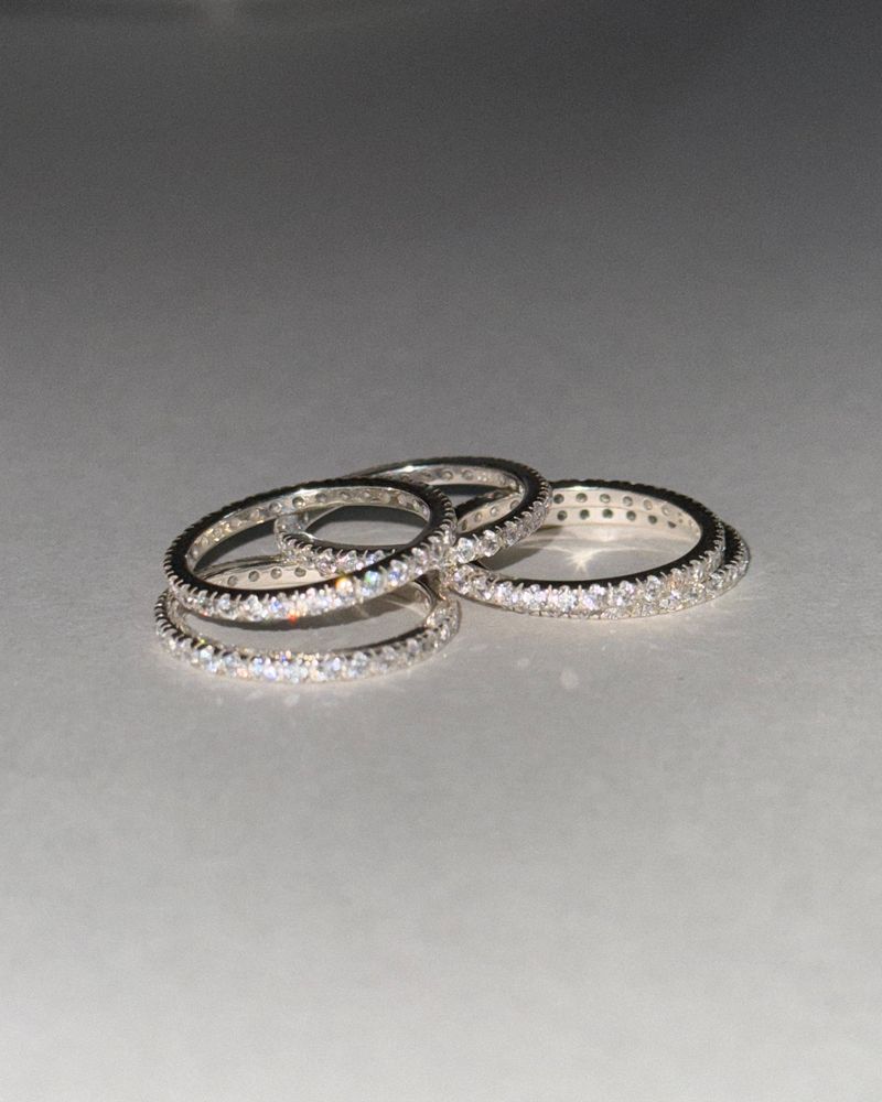 Iceberg ring (silver) *1PCS