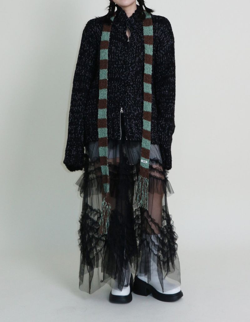 Boehm Boksarthy high neck two-way cardigan (outer)