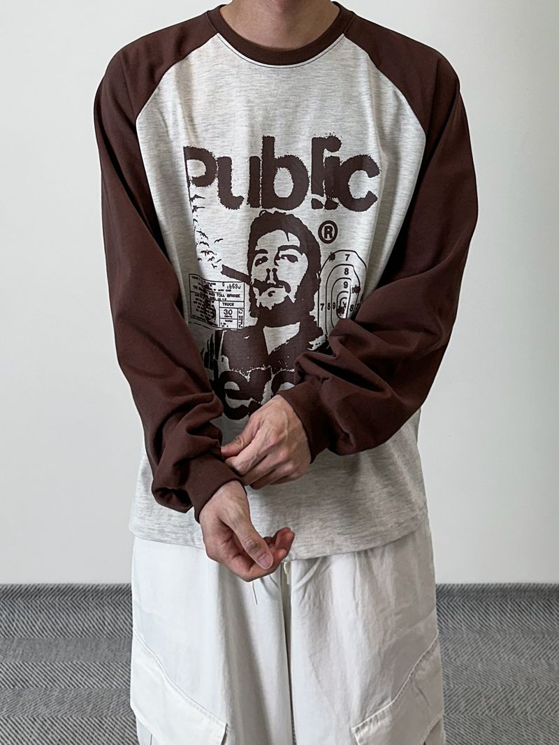 Smoke Raglan Long sleeve