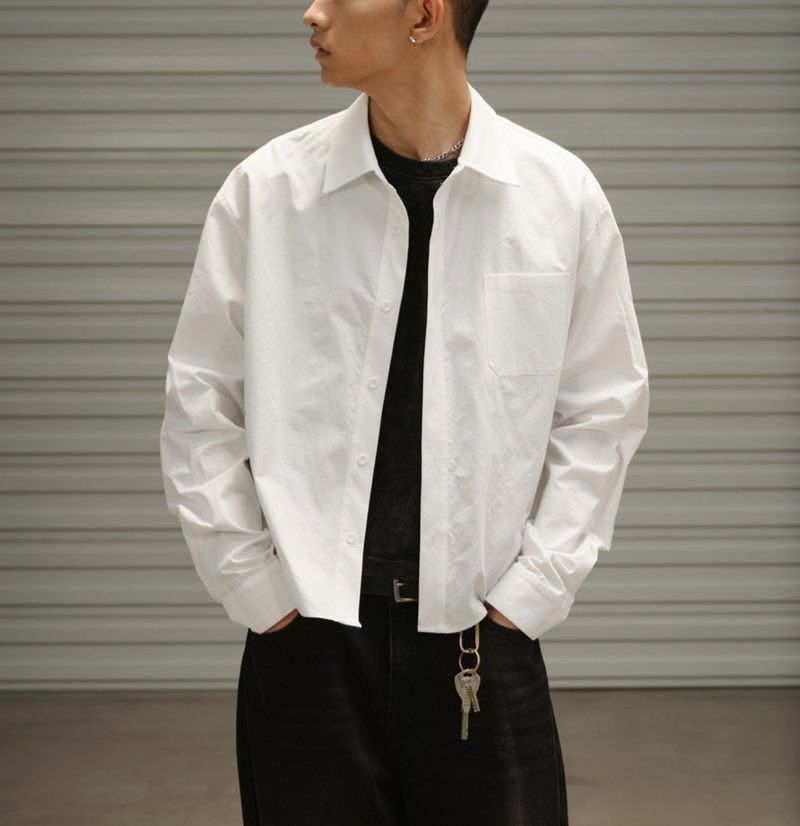 Adrian Boxy Pocket Shirt