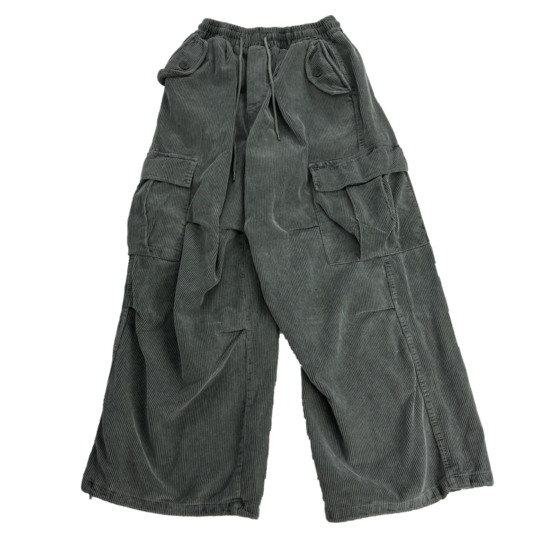 corduroy pigment cargo pants
