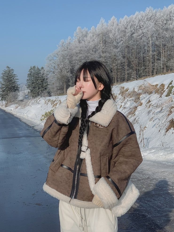 ULAN（ユレン）の「[MADE/UNISEX] buckle high neck mustang crack.ver（Jackets/Outerwear）」