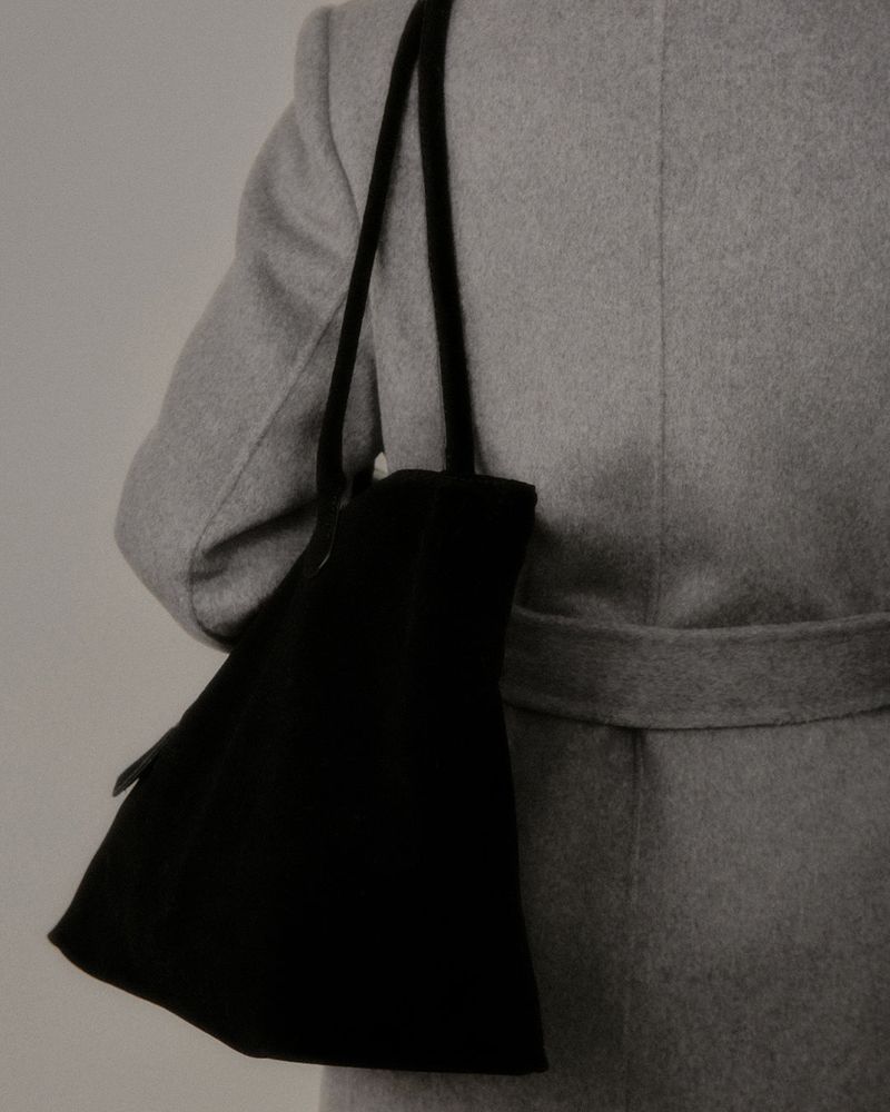 Mael Suede Shoulder Bag