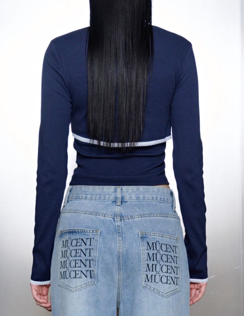 PULSE SET-UP LACE TRACK LINE SLEEVELESS (2COLOR)