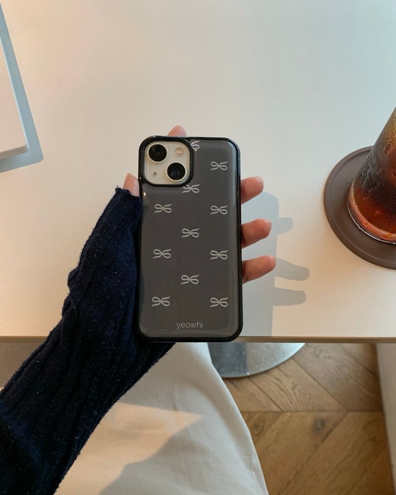 [MADE] mini logo epoxy bumper case_grey