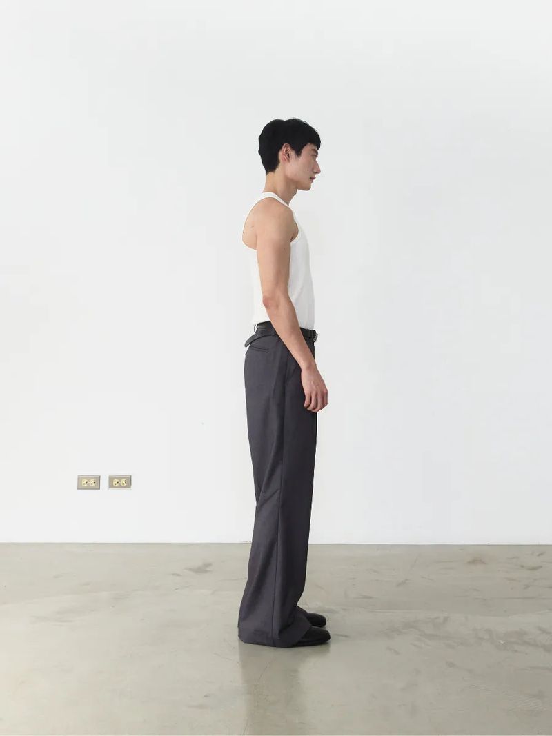 PT7 Slight Flare Trousers