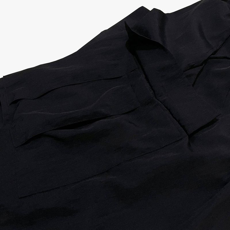 street shape capri shorts_black