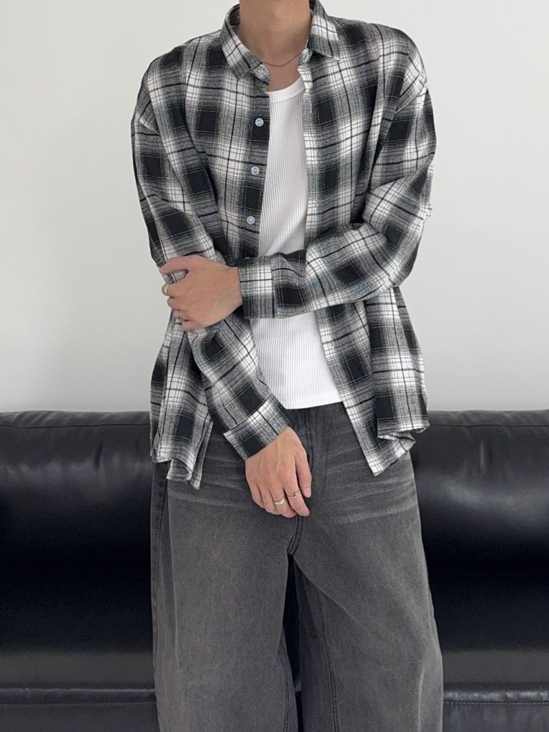 [MADE] Urban Mood Wool Over Check Shirt (6C)