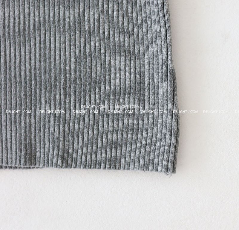 V-neck Knit Sleeveless Cardigan Set