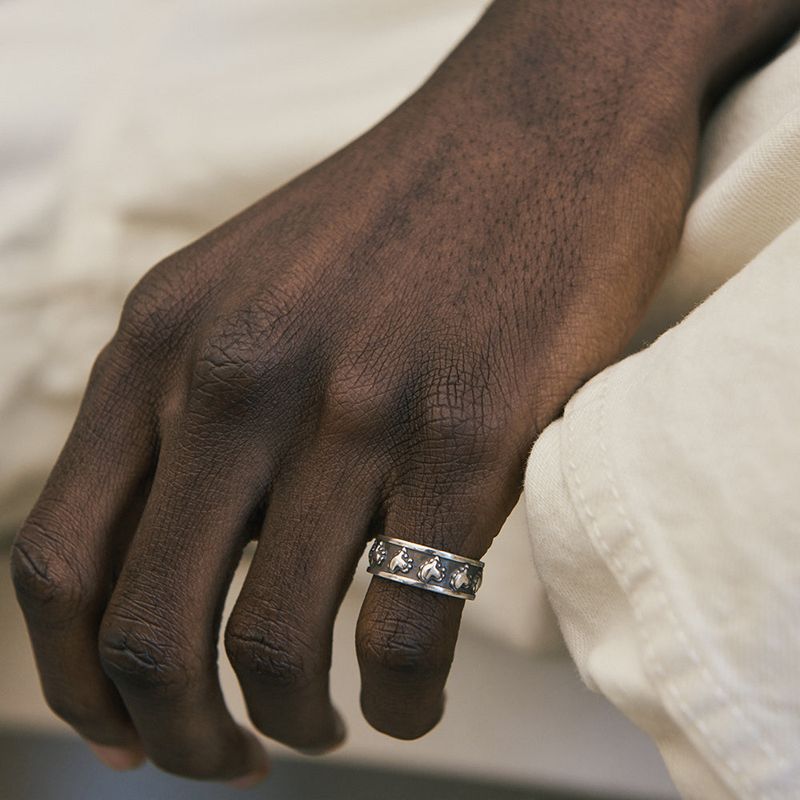 Melting Heart Orbit Ring [SIZE.2]