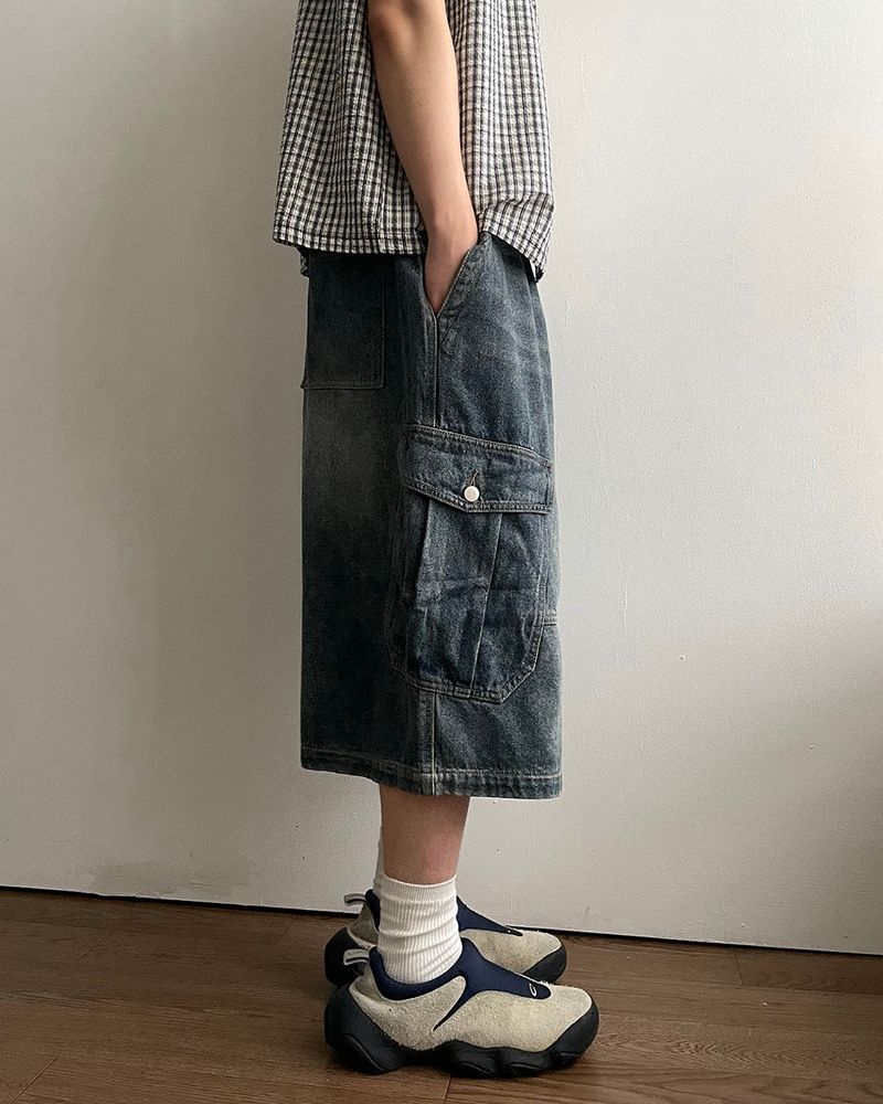 IDF（アイディーエフ）の「Rover Bermuda Denim Pants（Pants）」