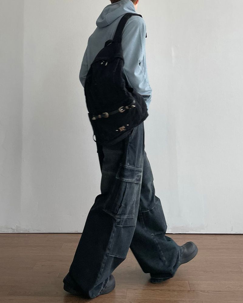 Verse Cargo Denim Pants