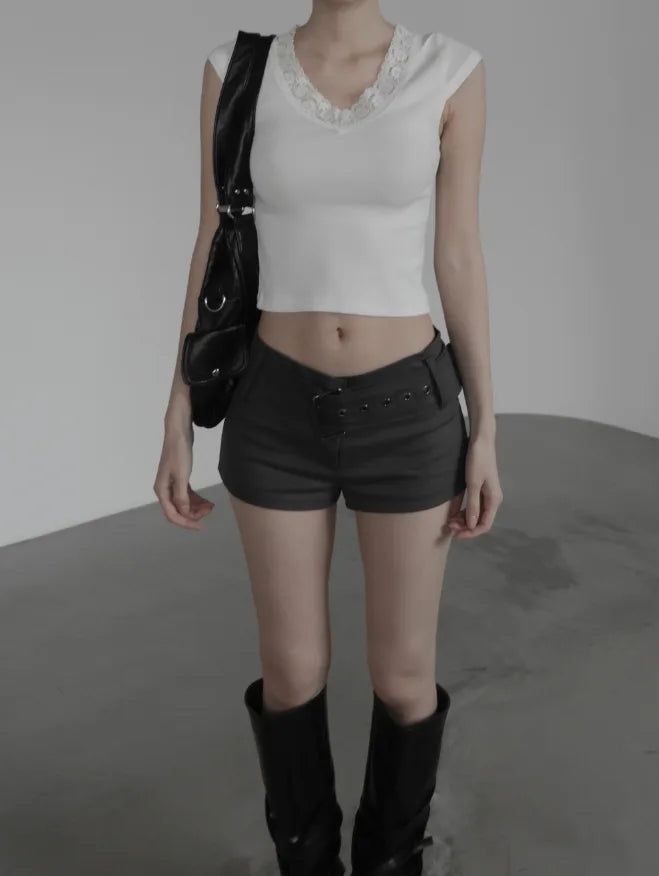 Liniel Belted Shorts