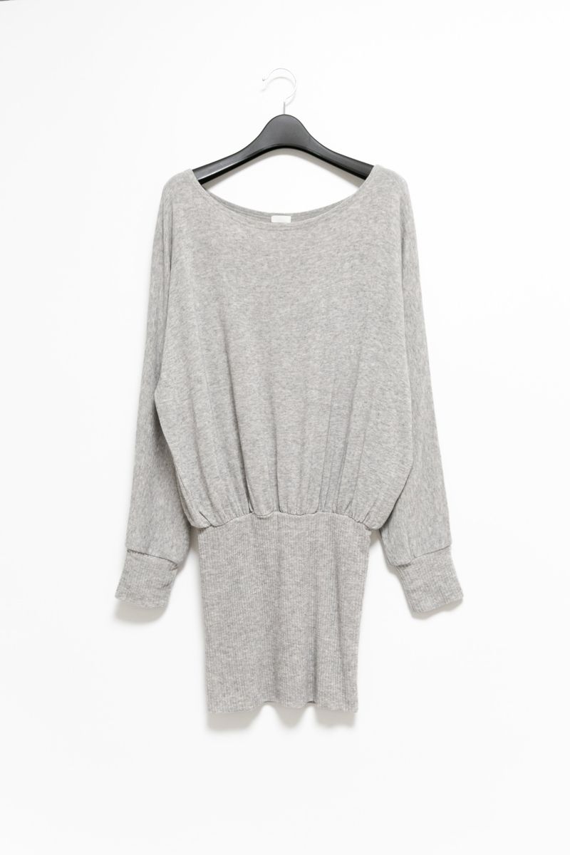 wool dolman ribbed ops(2colors)
