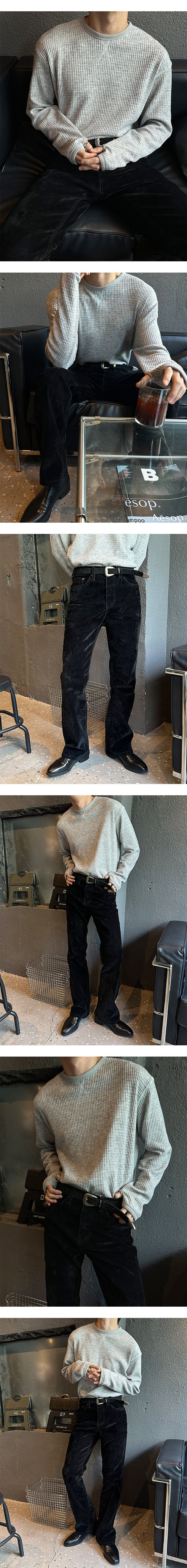 [F/W] ウールワッフルウォーマースリーブ (3color)