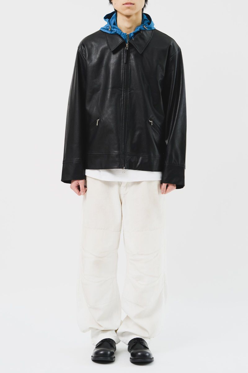 Storm Leather Zip Jacket